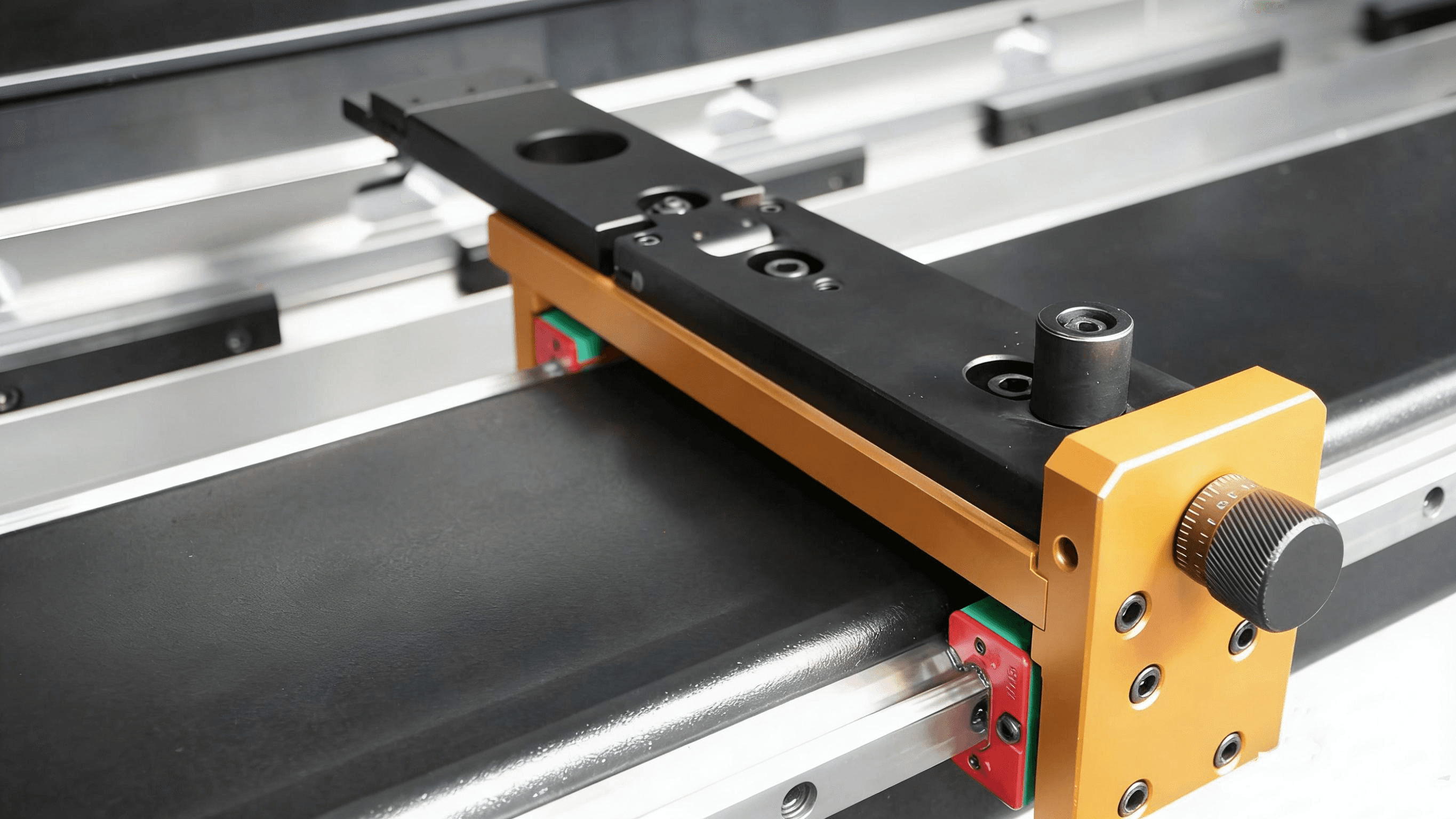 Press brake upgraded backgauge fingers