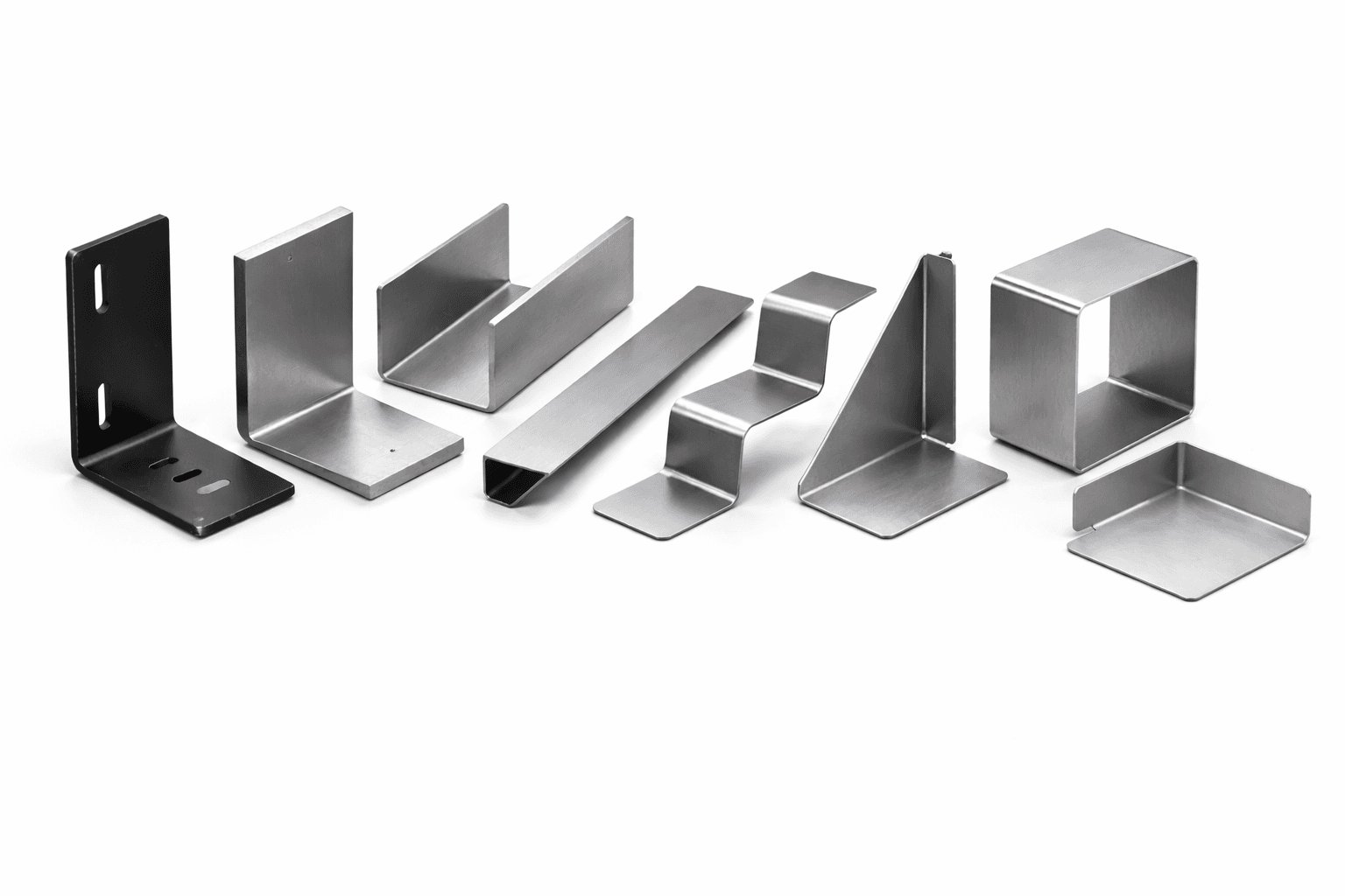 Press brake bending sample