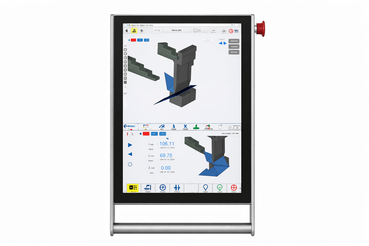 SYNTEC 730BA CNC controller on HPB EURO